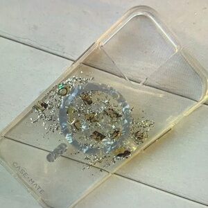 Ipsy Clear Glitter Phone Case